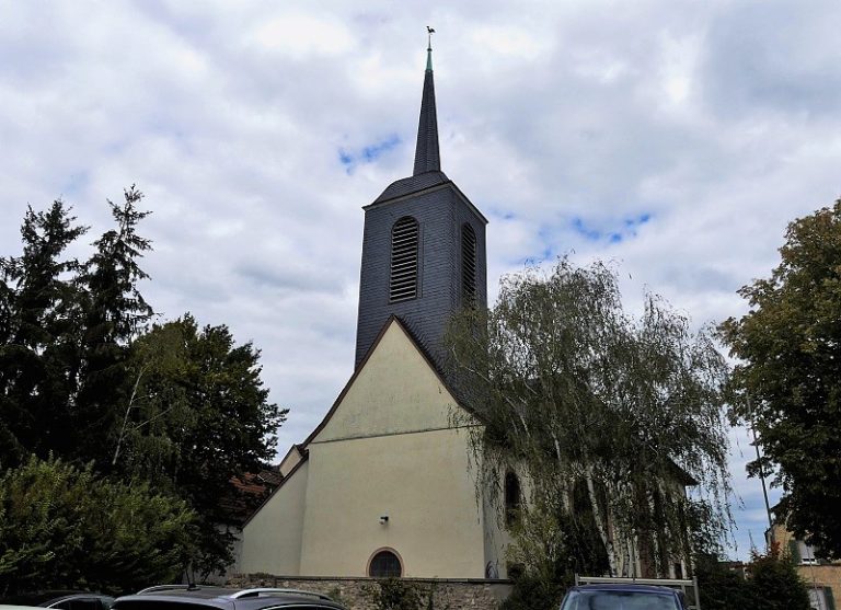 Evangelische Kirche (Bischofsheim-Mainspitze) – Waterclerk-on-tour